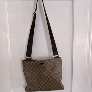 Vintage Gucci Supreme Monogram Messenger Bag